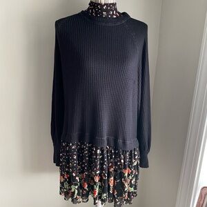 Free People Opposites Attract Mini Dress